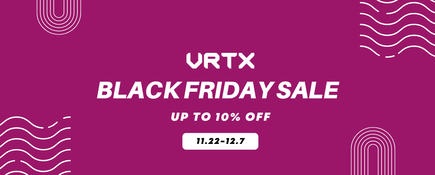 【今年最後の感謝祭】VRTXブラックフライデー開催!新商品「SWIFT BAND」も全品10%OFF!