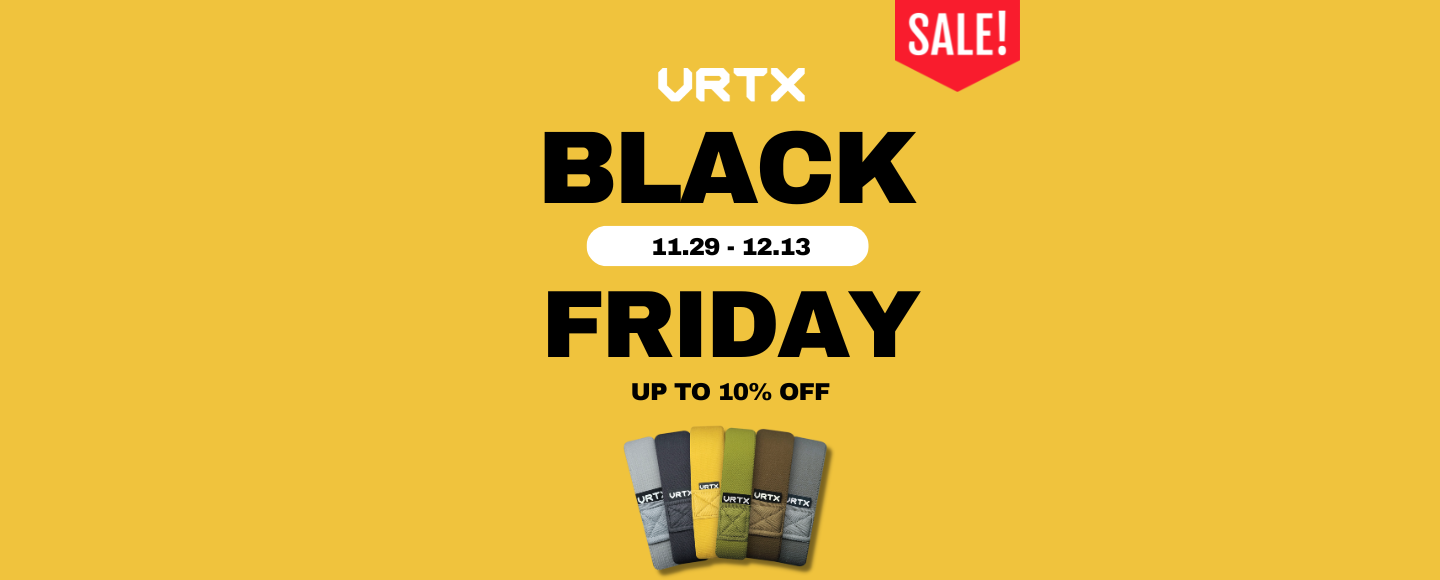 VRTXブラックフライデーSALE開催！全品10%OFFで理想のトレーニングをサポート