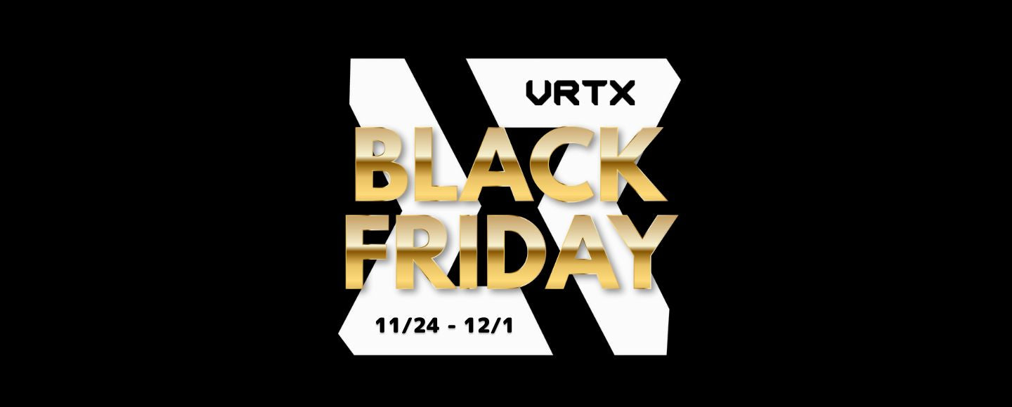 VRTXブラックフライデーキャンペーンが11/24から開催📢  対象商品がすべて10%OFF