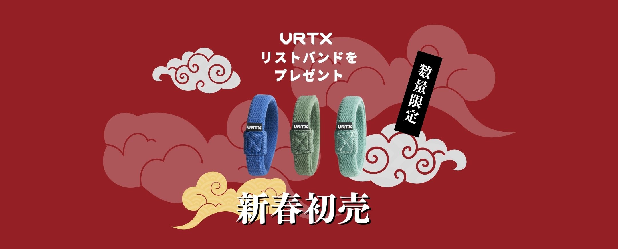 【VRTXリストバンドをプレゼント】VRTX 2023 初売りキャンペーン【数量限定】