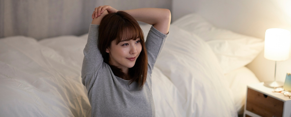 寝る前ストレッチで睡眠の質アップ！効果を高めるポイントと注意点
